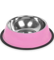 Miska pre psy - 22 cm - ružová