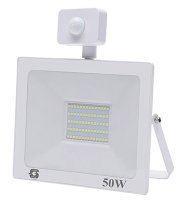 LED reflektor s pohybovým senzorom 50 W, 48 SMD