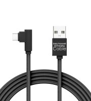 Dátový kábel USB Type-C čierny - 2 m - 2 A