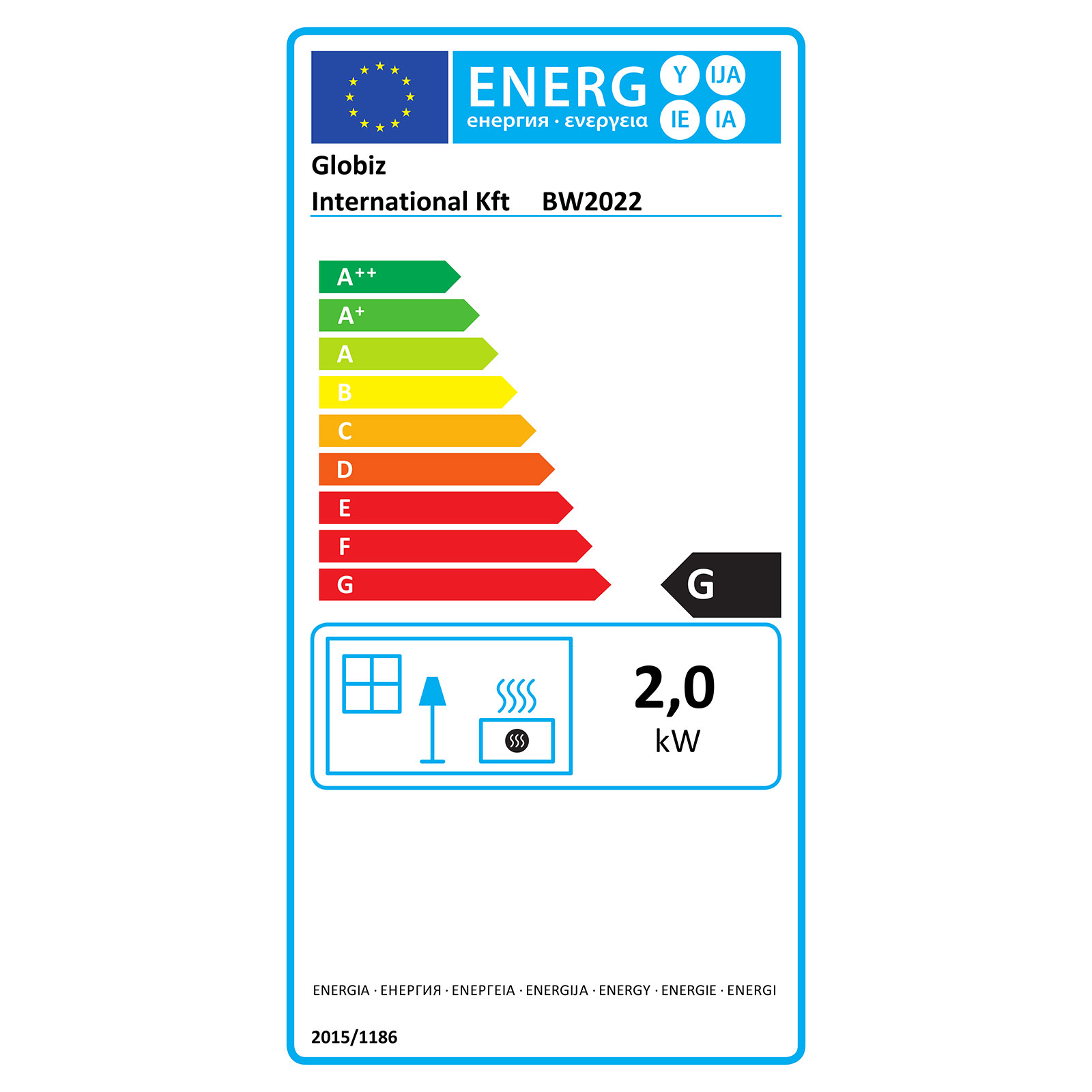 Elektrický nástenný krb - ohrievač + LED - 91 x 15 x 56 cm