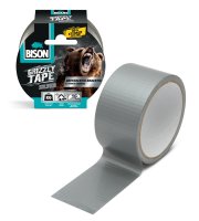BISON Grizzly super silná posilnená lepiaca páska - sivá - 10 m