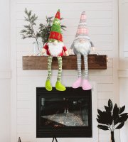 Vianočný škandinávsky trpaslík s nohami - 2 druhy - 50 cm