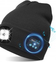 Bluetooth čiapka s LED osvetlením