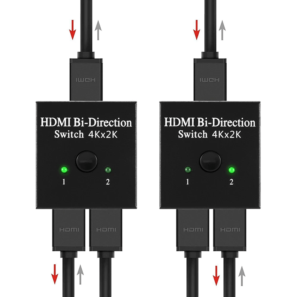 4K HDMI rozdvojka s prepínačom