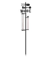 Záhradná meteorologická stanica - teplomer, zrážkomer, anemometer - 145 cm
