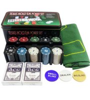 Texas Hold'em pokrový set