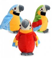 Interaktívny hovoriaci a spievajúci papagáj