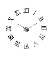 Dizajnové nástenné hodiny - rímske číslice