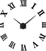 Moderné kreatívne nástenné hodiny - rímske číslice