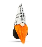 Halloweensky škandinávksy trpaslík - 16 cm - oranžový