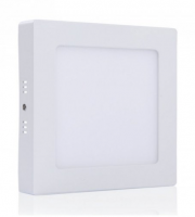 Štvorcový LED Panel - 18 W - studená biela