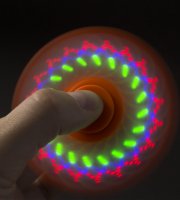 Fidget Spinner - LED MANDALA