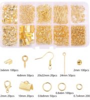 Súprava na výrobu šperkov zlatá
