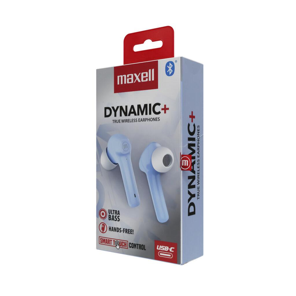 Maxell BT Dynamic+TWS slúchadlá  - modré