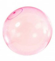Nafukovacia Bubble Ball lopta Ružová