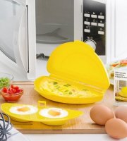 Forma na omeletu a vajíčka do mikrovlnnej rúry