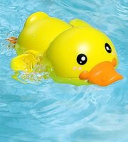 Roztomilá, plávajúca kúpací hračka Žltá kačička
