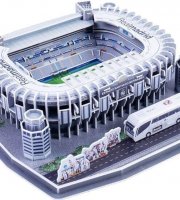 3D Puzzle štadióna Santiago Bernabeu (Real Madrid)