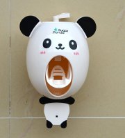 Dávkovač zubnej pasty pre deti s pandou