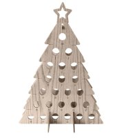 Vianočný stromčekový adventný kalendár pre dospelých