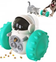 Interaktívna pomalá kŕmna hračka pre psov modrá