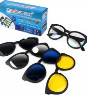 Magic Vision - magnetické okuliare 5 v 1