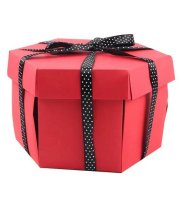 Fotografická darčeková krabička Červená