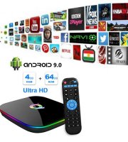 Q Plus Pro - Android TV Box, Facebook, Youtube, Netflix aplikácie, 4 GB RAM + 32 GB ROM