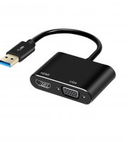 Prevodník USB na HDMI + VGA