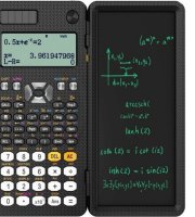 Solárna vedecká kalkulačka s tabuľou na písanie