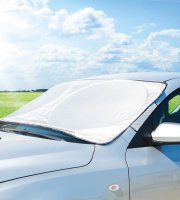 Ochranná fólia na čelné sklo auta / zabraňujúca zamrznutie - 150 x 70 cm