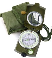 Skladací vojenský kompas