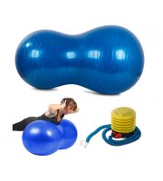 Fitness gymnastická lopta Modrá