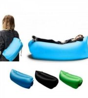EasyBag nafukovacia relaxačná posteľ v modrej farbe (Lazybag)