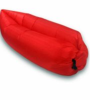EasyBag nafukovacia relaxačná posteľ v červenej farbe (Lazybag)
