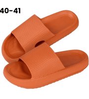 Dámske ľahké letné papuče s hrubou podrážkou Oranžové, veľkosť 40-41