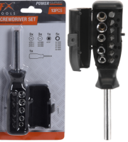 FX Tools 13-dielny skrutkovač s odkladacou rukoväťou