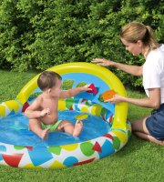 Detský bazén - pre učenie tvarov - 120 x 117 x 46 cm