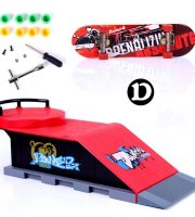 Prstový skateboardový park 3-D