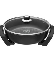 WinningStar - Nepriľnavá stolová panvica - 1500 W - čierna