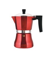 Metal Red kotyogós kávéfőző 6 személyes alumínium indukciós

Kovový červený moka kávovar 6 osobný hliníkový indukčný