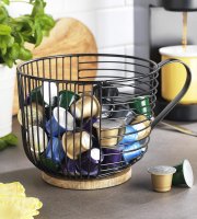 Držiak na kávové kapsuly s veľkou kapacitou