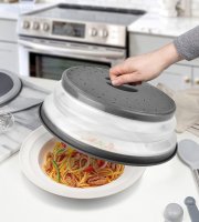 Skladací kryt proti striekaniu do mikrovlnnej rúry