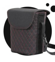 Elegantný autový úložný box, odpadkový kôš čierny