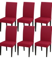 Súprava 6 ks elastických poťahov na stoličky