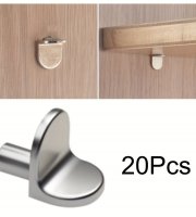 20 ks podpierkov zinkovej zliatiny pre moderný kovový držiak políc na stenu