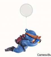 Plávajúci potápač – dekorácia do akvária