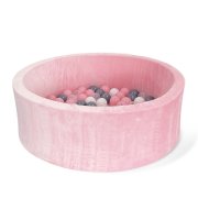 Suchý bazén na loptičky – ružový