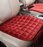 Protišmykový ochranný vankúš na sedadlo červený