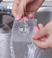 Samolepiaca súprava vešiakov na stenu (10 ks)